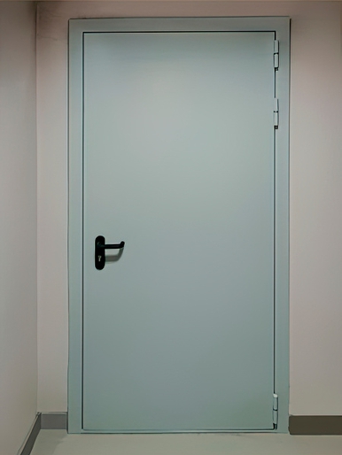 Дверь серого цвета (г. Красногорск, фармацевтическая фабрика) Дверь серого цвета (г. Красногорск, фармацевтическая фабрика)