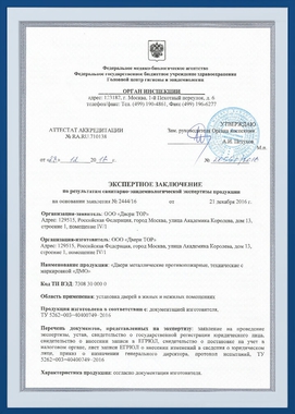 Экспертное заключение Экспертное заключение