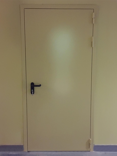 Одностворчатая дверь (ул. Олонецкая) Одностворчатая дверь (ул. Олонецкая)