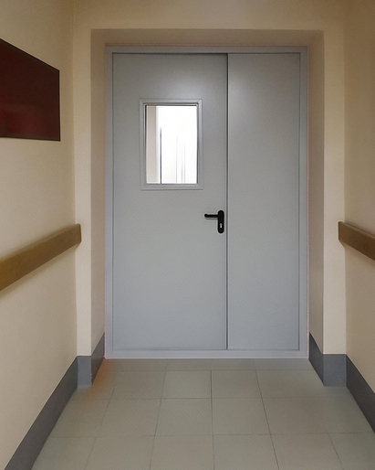 Огнестойкая дверь со стеклом Огнестойкая дверь со стеклом