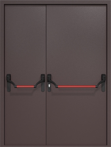 Полуторная дверь ДМП-2 Антипаника с рисунком