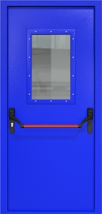 Однопольная дверь ДМП-1(О) (600х400) Антипаника