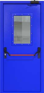 Однопольная дверь ДМП-1(О) (600х400) Антипаника с доводчиком