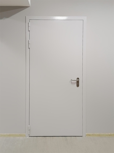 Белая пожаростойкая дверь (г. Люберцы) Белая пожаростойкая дверь (г. Люберцы)