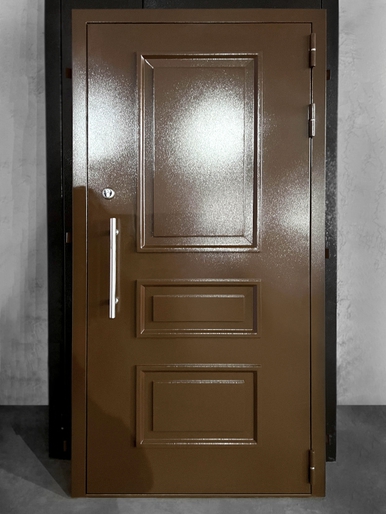 Дверь с металлофиленкой
