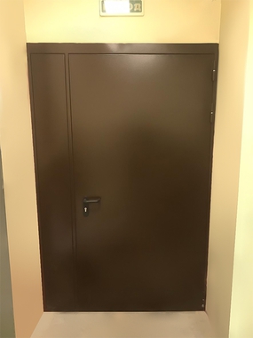 Однопольная дверь с боковой вставкой