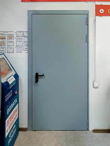 Одностворчатая дверь (ул. Академика Варги) Одностворчатая дверь (ул. Академика Варги)