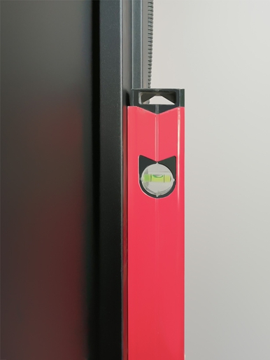 Показания строительного уровня (монтаж по адресу ул. 3-я Ямская Тверская) Показания строительного уровня (монтаж по адресу ул. 3-я Ямская Тверская)