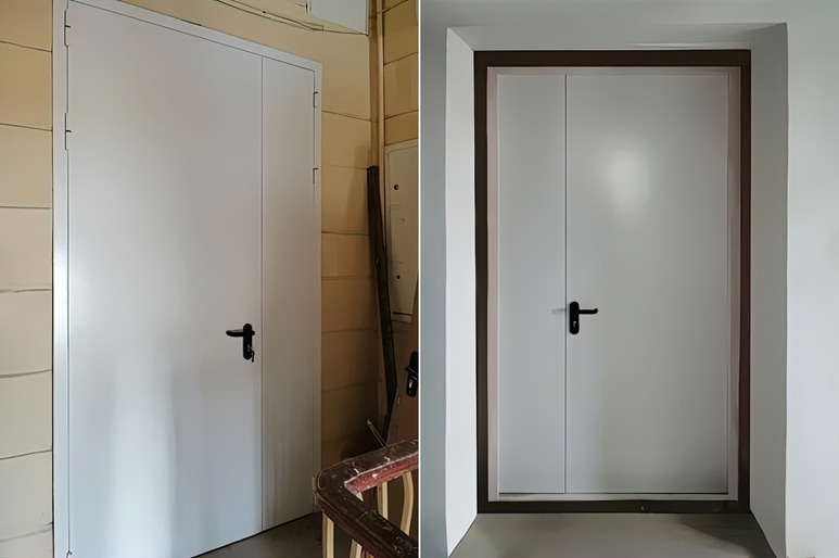 Полуторастворчатая дверь (Пересветов переулок, 8) Полуторастворчатая дверь (Пересветов переулок, 8)