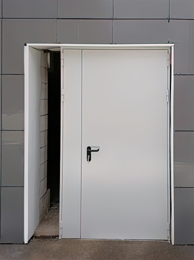 Полуторная дверь на входе в здание (Путилковское шоссе) Полуторная дверь на входе в здание (Путилковское шоссе)