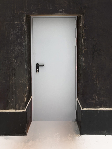 Противопожарная глухая дверь (ул. Судостроительная) Противопожарная глухая дверь (ул. Судостроительная)