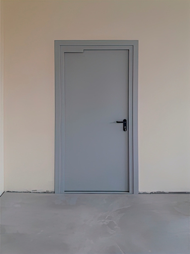 Серая пожаростойкая дверь (г. Одинцово) Серая пожаростойкая дверь (г. Одинцово)