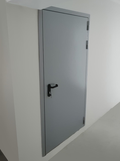 Серая пожаростойкая дверь (общежитие, Ярославское шоссе, 5) Серая пожаростойкая дверь (общежитие, Ярославское шоссе, 5)