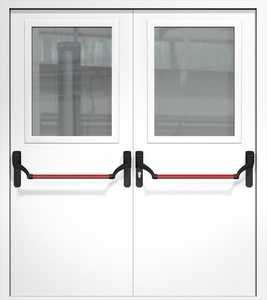 Двупольная дверь ДМП-2(О) (700х500) Антипаника