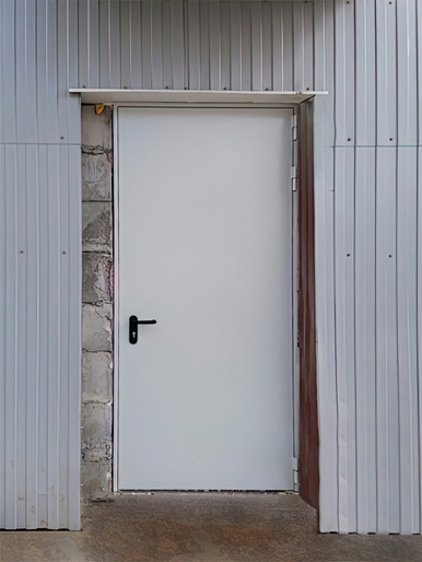 Уличная огнеупорная дверь (Путилковское шоссе) Уличная огнеупорная дверь (Путилковское шоссе)