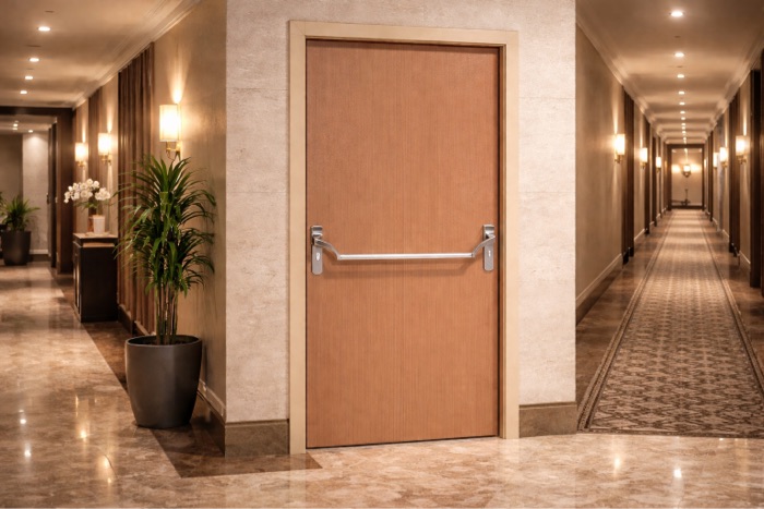 Противопожарные двери «Двери ТОР» установлены в гостиничном комплексе в Подмосковье Противопожарные двери «Двери ТОР» установлены в гостиничном комплексе в Подмосковье