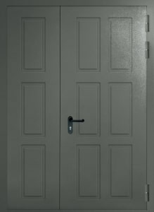 Двупольная дверь с выдавленным рисунком 72